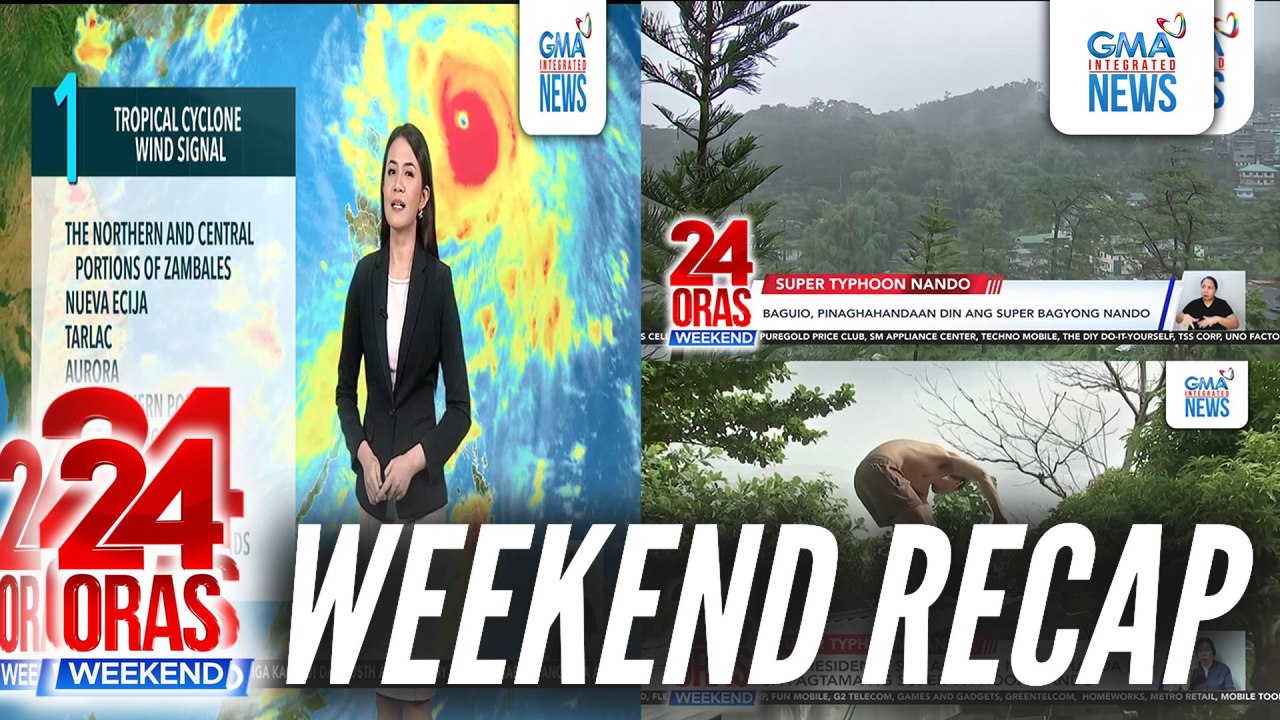Paghahanda sa epekto ng Super Bagyong Nando (Sept. 21, 2025) | 24 Oras Weekend