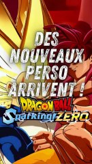 🚨 NOUVEAUX PERSO DANS SPARKING ZERO ‼️