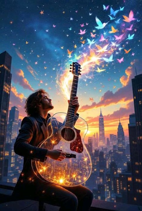 I love playing guitar 🎸