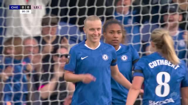 Beever-Jones early strike gives Chelsea narrow win over Leicester
