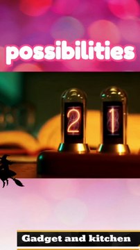 Nextube - A retro nixie clock inspired modern display