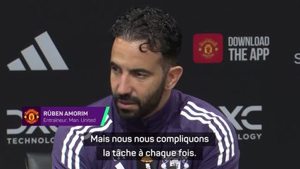 Man. United - Amorim : “C’est mérité, mais nous nous compliquons la tâche à chaque fois...”