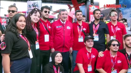 Cumhurbaşkanı Yardımcısı Yılmaz, TEKNOFEST'te: 'Mesele bağımsızlık meselesidir'