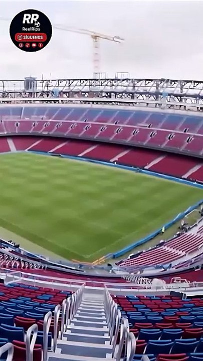 EL SPOTIFY CAMP NOU YA LUCE LISTO ⚽️🏟️ PERO EL BARÇA–GETAFE SE JUEGA EN EL JOHAN CRUYFF