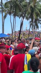 VÍDEO: Manifestantes vaiam deputados baianos que votaram à favor da PEC da Blindagem