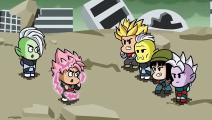 Dragon ball super babality em os torneios do poder e a saga de Gobunda black