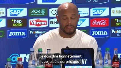 Bayern Munich - Kompany est surpris d’être questionné sur sa rotation des joueurs