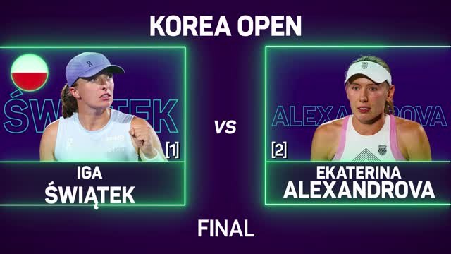 Swiatek clinches 25h career title with victory in Seoul