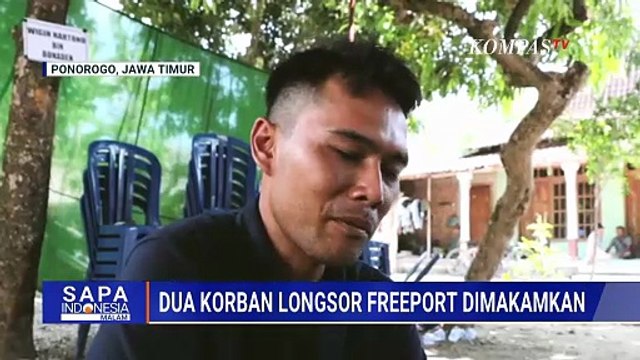 Isak Tangis Keluarga Warnai Kepulangan Korban Longsor Freeport, Jenazah Langsung Dimakamkan