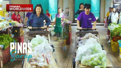 Kara David at Empoy Marquez, kumasa sa hakot kargador challenge | Pinas Sarap