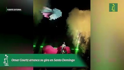 Omar Courtz arranca su gira en Santo Domingo