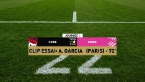 TOP 14 - Essai de Alvaro GARCIA (SFP) - LOU Rugby - Stade Français Paris