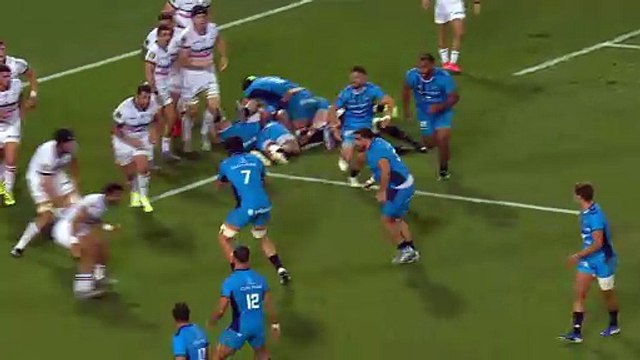 TOP 14 - Essai de Arthur VINCENT (MHR) - Montpellier Hérault Rugby - Stade Toulousain