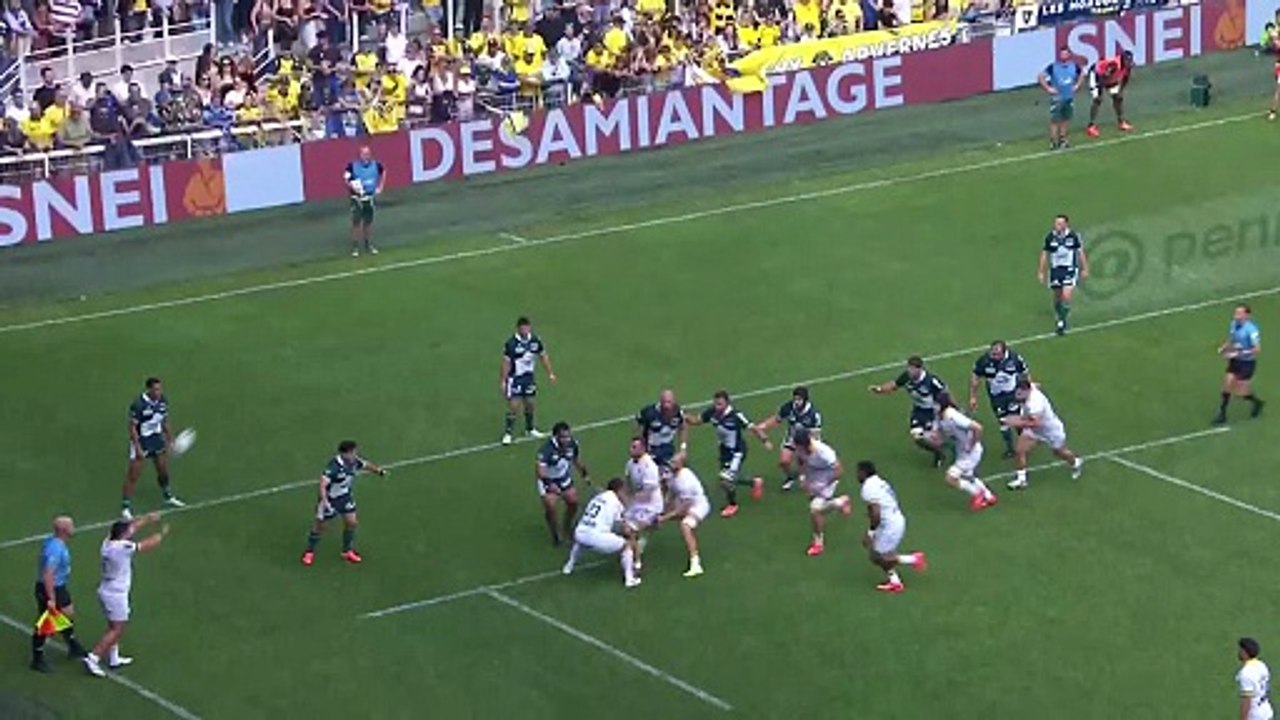 TOP 14 - Essai de Giorgi AKHALADZE 2 (ASM) - ASM Clermont - Section Paloise