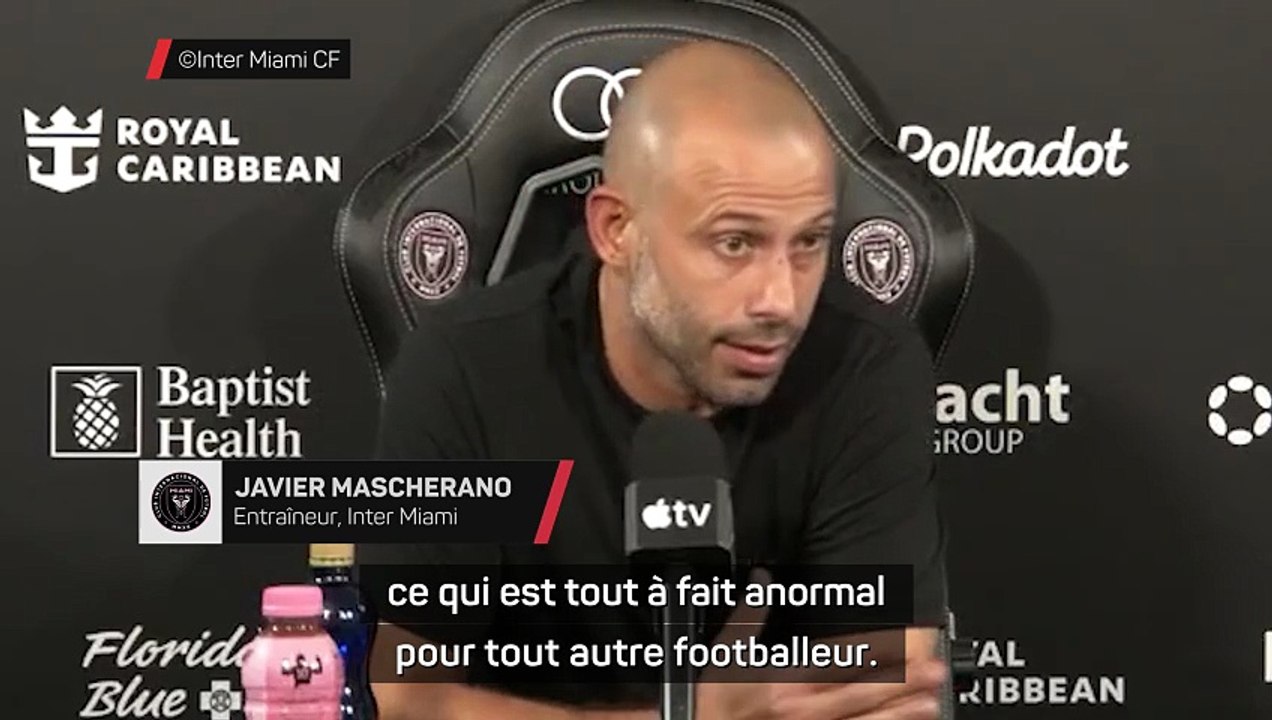 Mascherano : “Messi ? Une autre soirée normale pour lui mais anormale pour les autres”