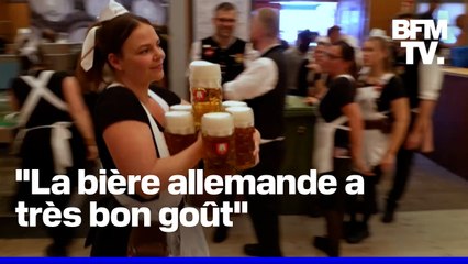 C'est le grand lancement de la fête de la bière en Allemagne, une fête qui va durer deux semaines
