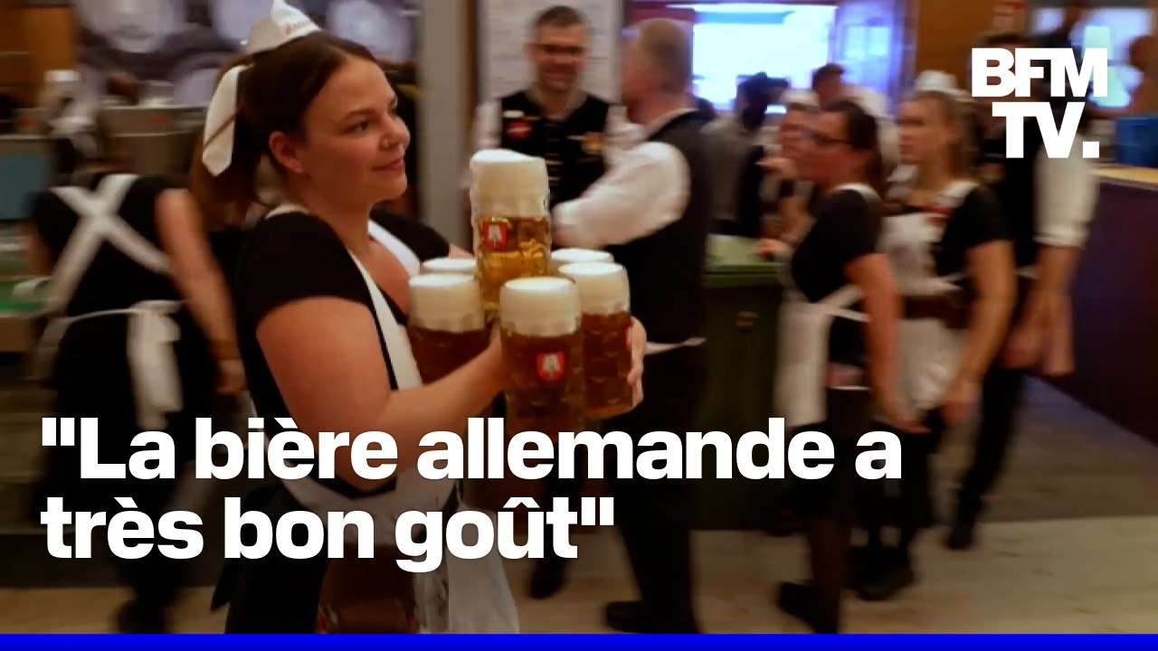 C'est le grand lancement de la fête de la bière en Allemagne, une fête qui va durer deux semaines
