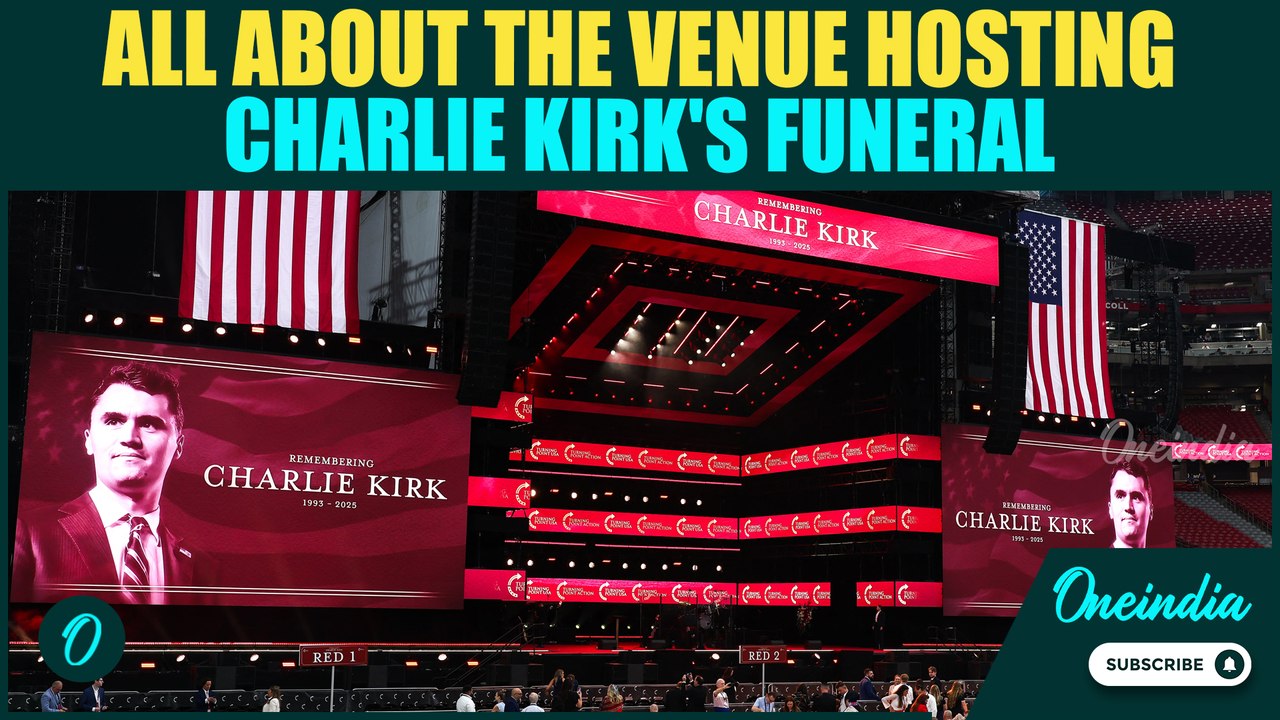 Charlie Kirk Funeral: State Farm Stadium Hosts Last Goodbye for Charlie Kirk | All About the Venue
