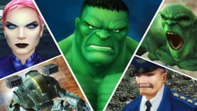 The Incredible Hulk: Ultimate Destruction All Bosses (PS2, Gamecube, Xbox)