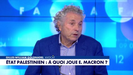 Gilles-William Goldnadel : «Emmanuel Macron se dément lui-même»