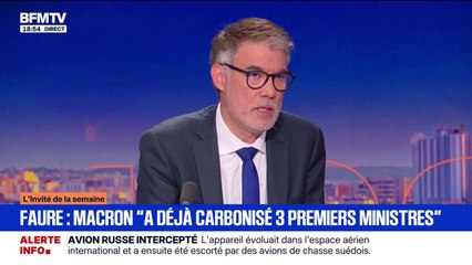 Futur gouvernement de Sébastien Lecornu: Olivier Faure (PS) indique "que s'il n'y a rien sur la table, il censura"