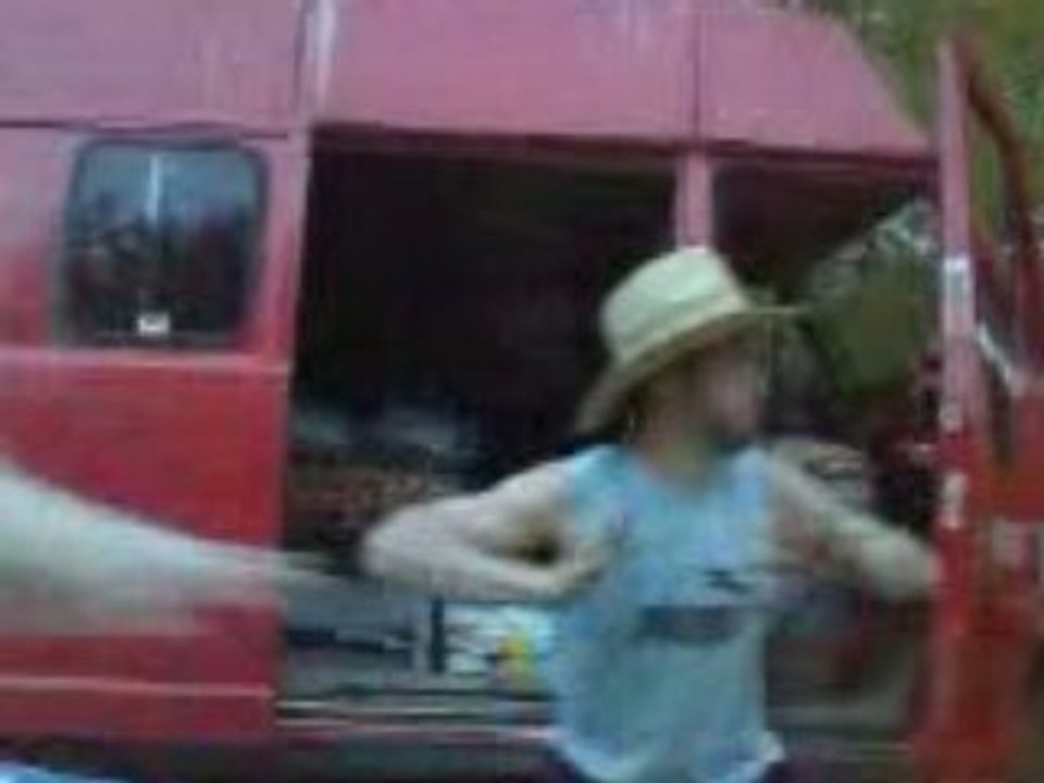 Seb suit des entrainements avec Jean Claude Vandame