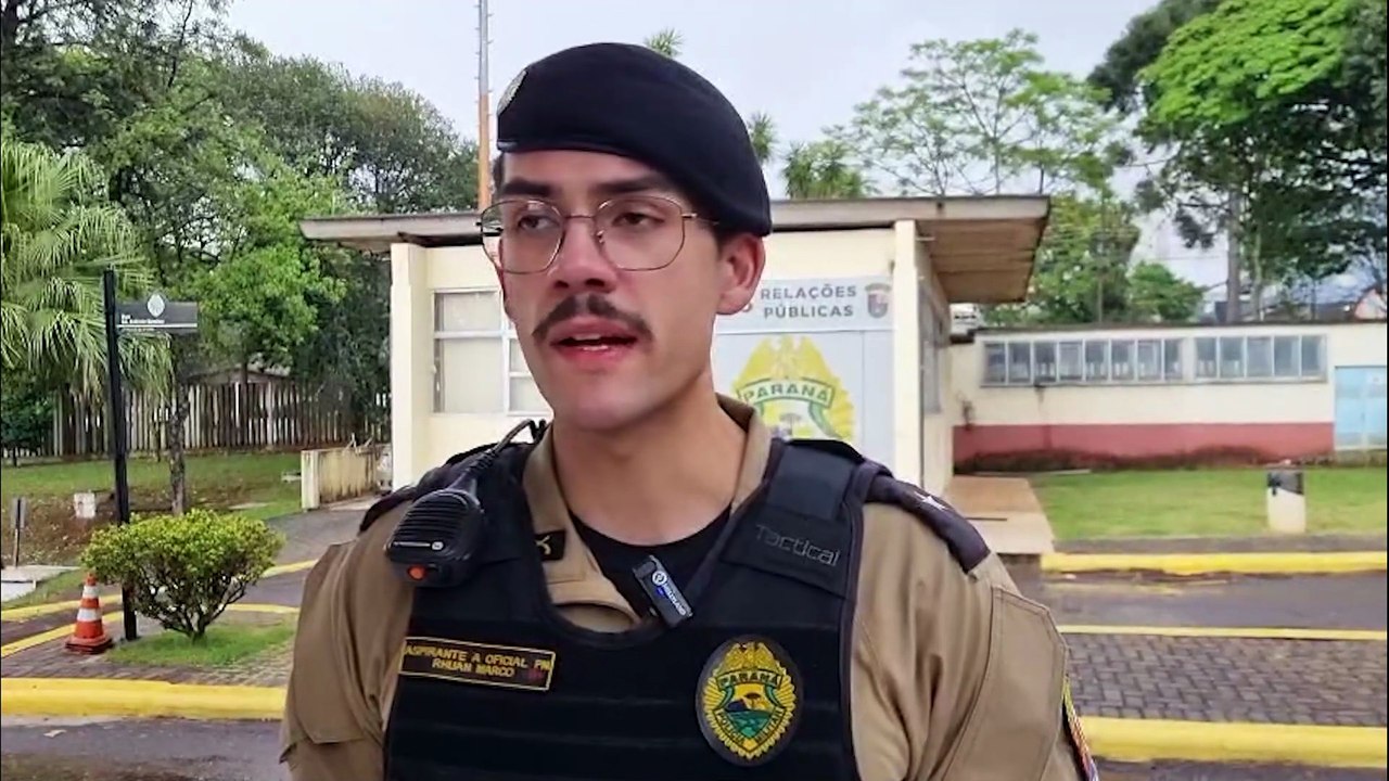 "Foi esfaqueado diversas vezes", diz PM sobre motorista de aplicativo assaltado em Cascavel