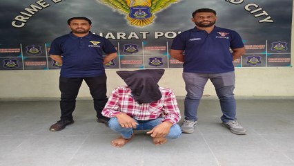 Ahmedabad: बिहार में हुई हत्या में लिप्त आरोपी को जमालपुर से पकड़ा