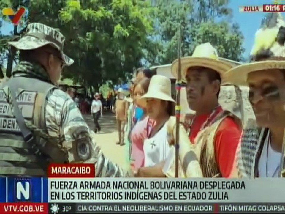 Zulia | Pueblos originarios recibieron adiestramiento de la FANB para la defensa de la soberanía