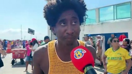 Edvaldo Macarrão marca presença no ato político deste domingo em Salvador; "Sem anistia para os descarados"