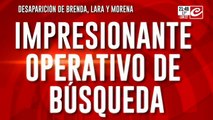 Impresionante operativo de búsqueda