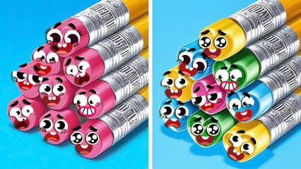 🎨✏️ Doodle Scribbles Gone Wild: Pencils, Paper & Writing Mayhem📚😂