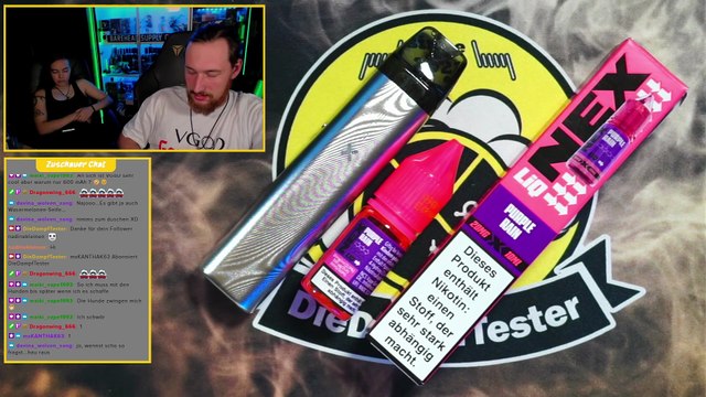 Nex Liq Purple Rain Liquid Geschmackstest