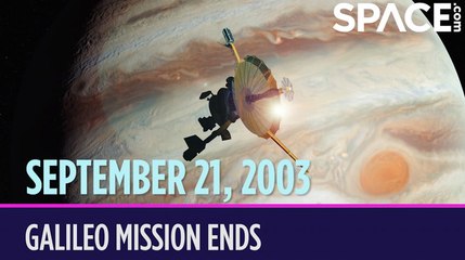 OTD in Space - September 21: Galileo Mission Ends