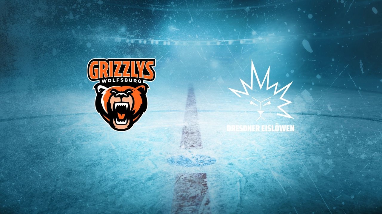Highlights von Grizzlys Wolfsburg - Dresdner Eislöwen