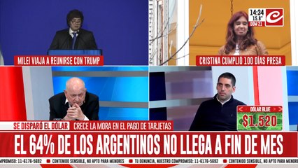 Guillermo Moreno: "Trump recibirá a Milei sólo como cortesia"