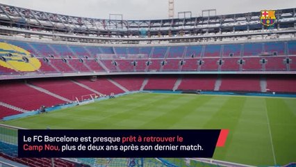Barcelone - Les images du nouveau Camp Nou
