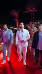 ترحيب جماهيري كبير بوائل جسار وريهام عبد الحكيم في ليالي مراسي