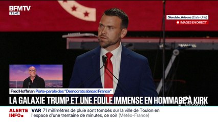 Hommage à Charlie Kirk: "La violence n'a pas sa place dans notre société", indique Fred Hoffman, porte-parole des Democrats abroad France