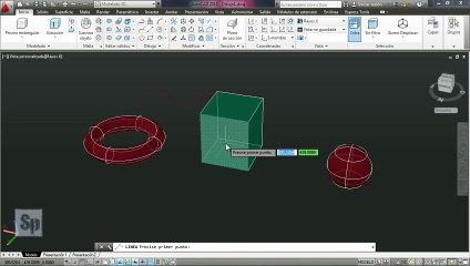 Autocad - Referencias a objetos 3D. Referencia a objetos 3D en Autocad.Tutorial en español HD