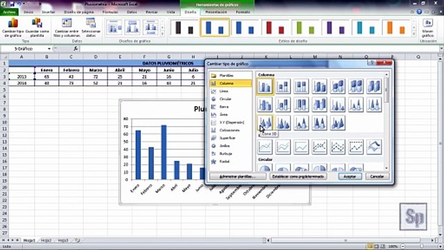 ▶ Crear GRÁFICOS estadísticos. Introducir datos en Excel y crear gráficas