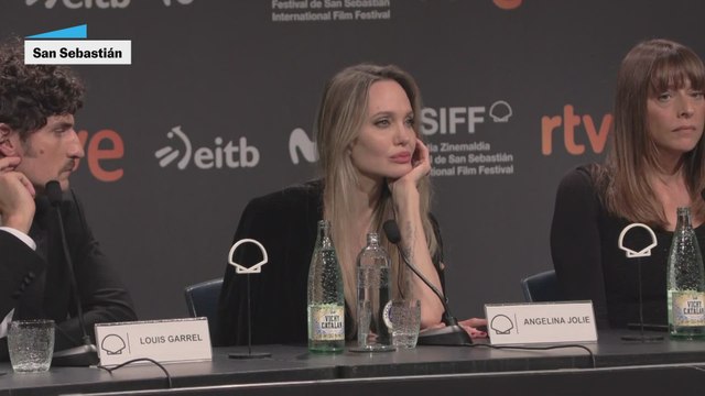Angelina Jolie, en San Sebastián: Son tiempo muy difíciles
