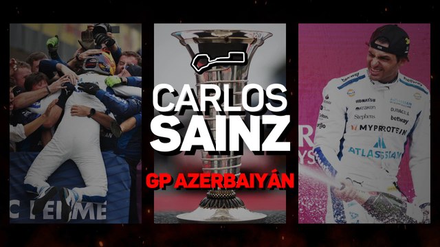 Gran Premio de Azerbaiyán: Carlos Sainz, piloto estrella