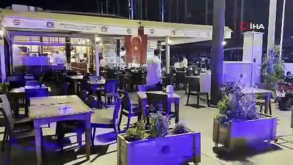 Bodrum\'da Dehşet Veren Saldırı! Hesabı Ödemeden Gittiler, Geri Gelip Kafeyi Kurşunladılar