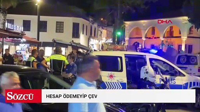 Hesap ödemeyip ortalığa ateş açan 3 kişi gözaltına alındı