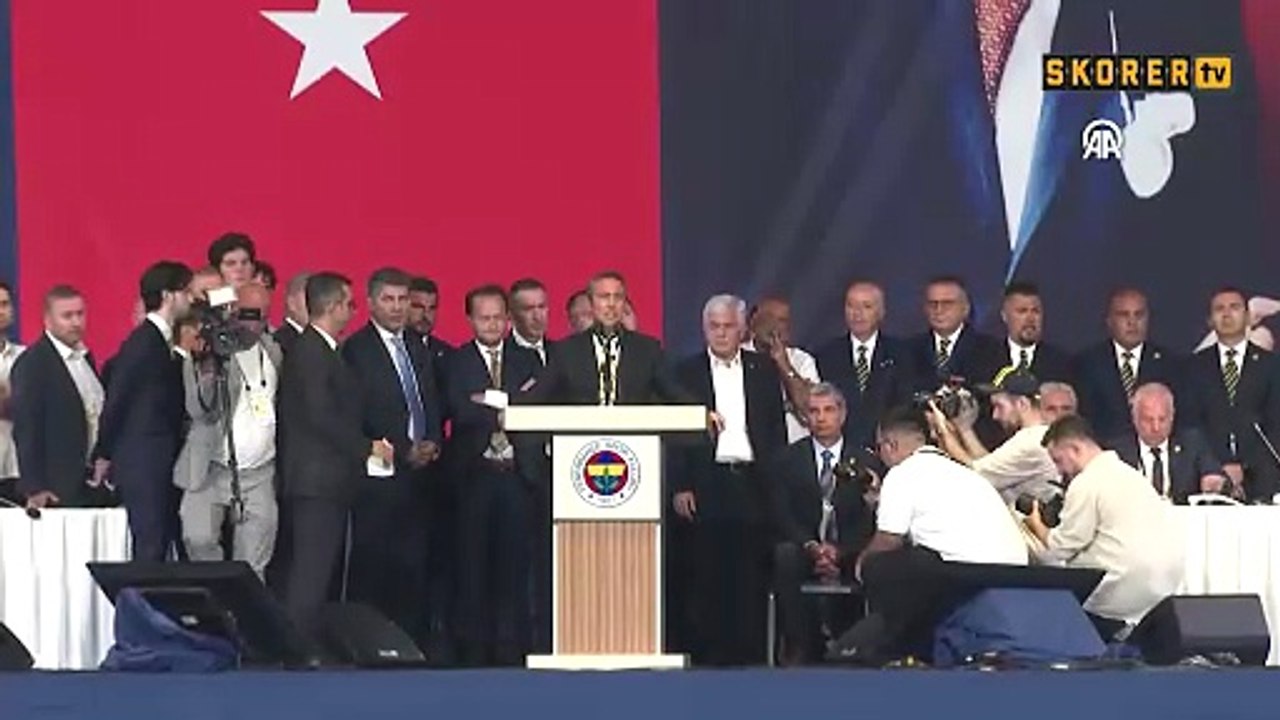 Fenerbahçe'de Ali Koç'tan veda sözleri! 'Başkanın etrafında kenetlenme zamanı'
