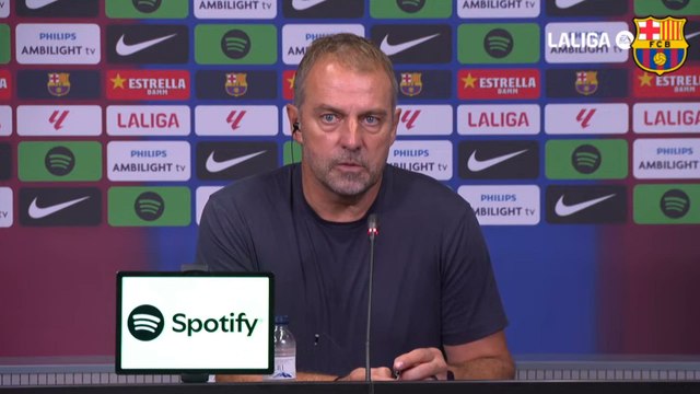 HANSI FLICK, FULL PRESS CONFERENCE after FC BARCELONA 3 - GETAFE 0 | LaLiga