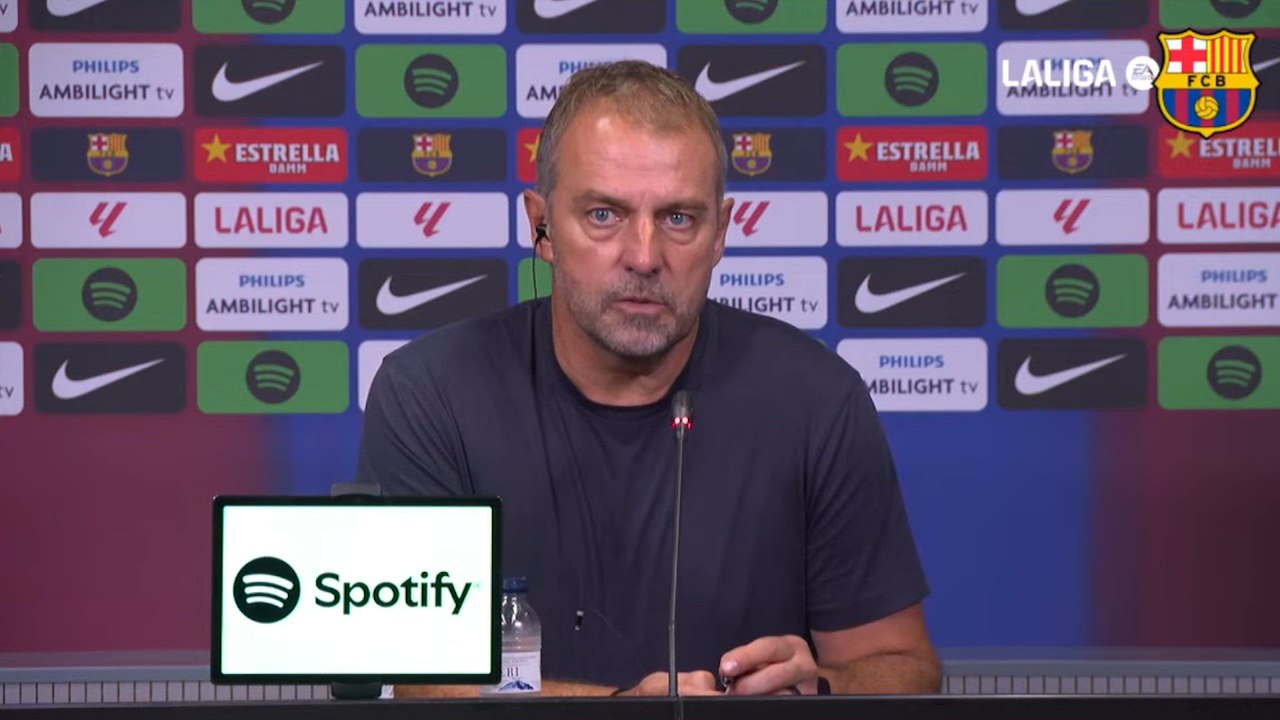HANSI FLICK, FULL PRESS CONFERENCE after FC BARCELONA 3 - GETAFE 0 | LaLiga