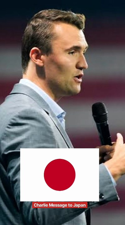Charlie Kirk’s Message to the Great People of Japan 🗣️ #shorts #charliekirk #japan