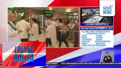 Ilang mambabatas, nakiisa sa kilos-protesta sa People Power Monument | Unang Balita